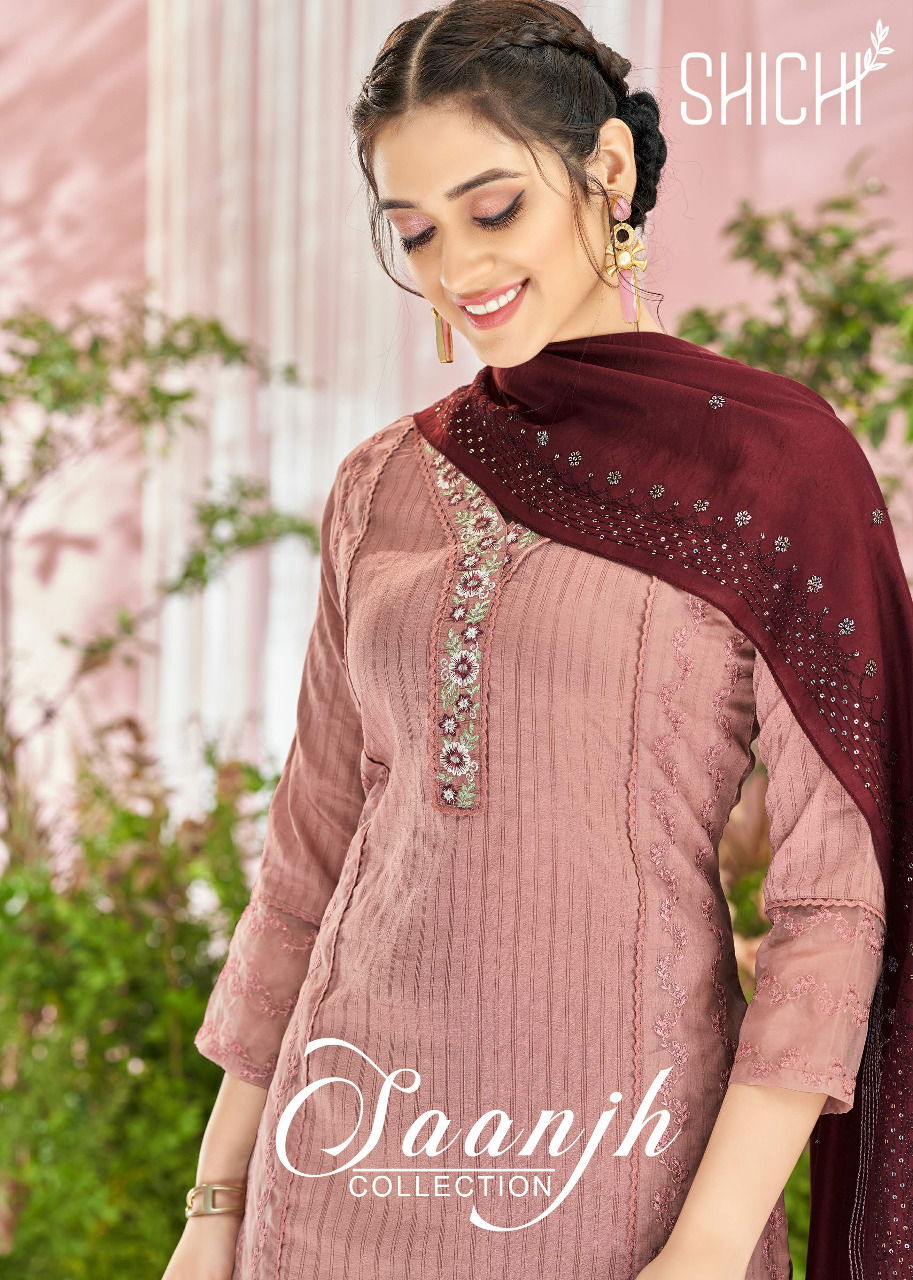 Shichi saanjh Heavy Festive Wear Designer Readymade Salwar Suit Collection